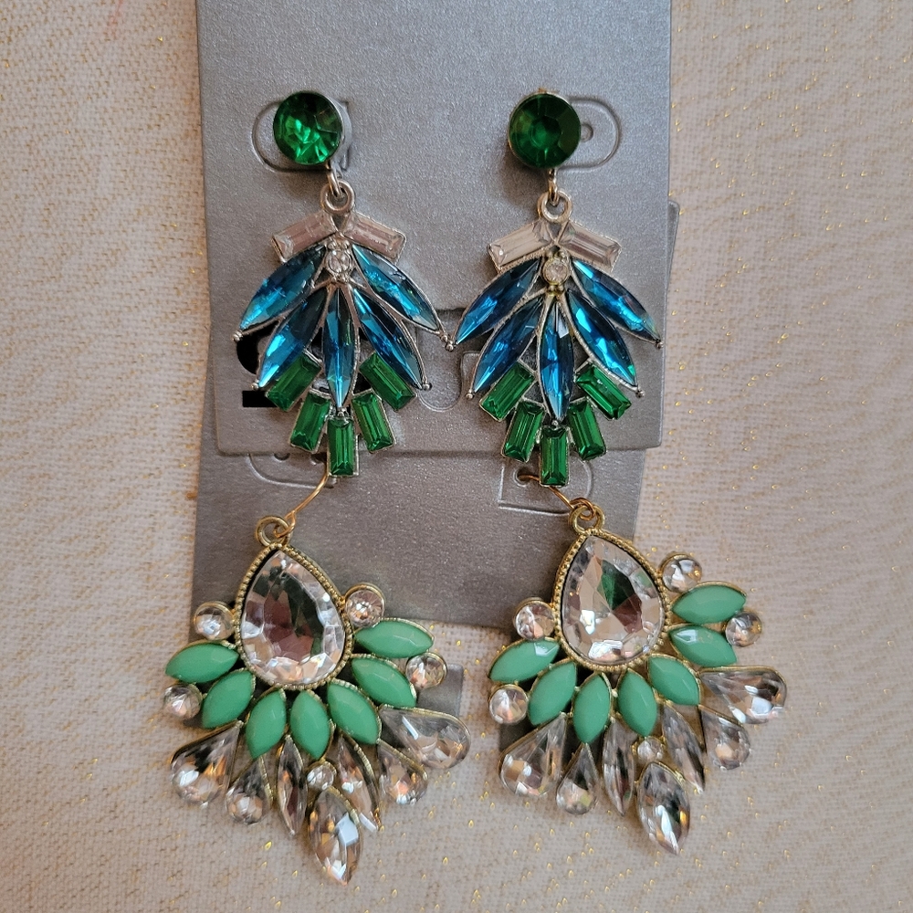 Pierced Earrings (2 pair) ~ Pretty! FINAL PRICE